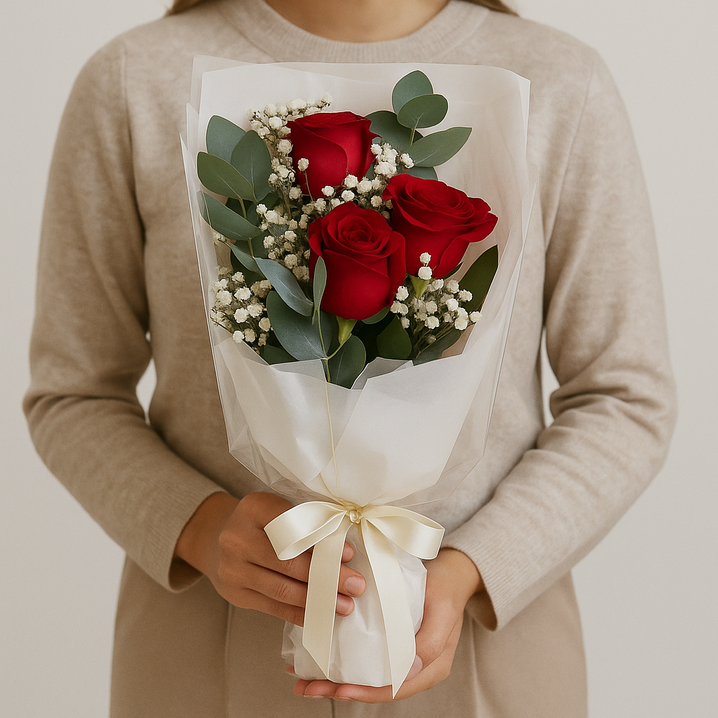 Roses with Gypso