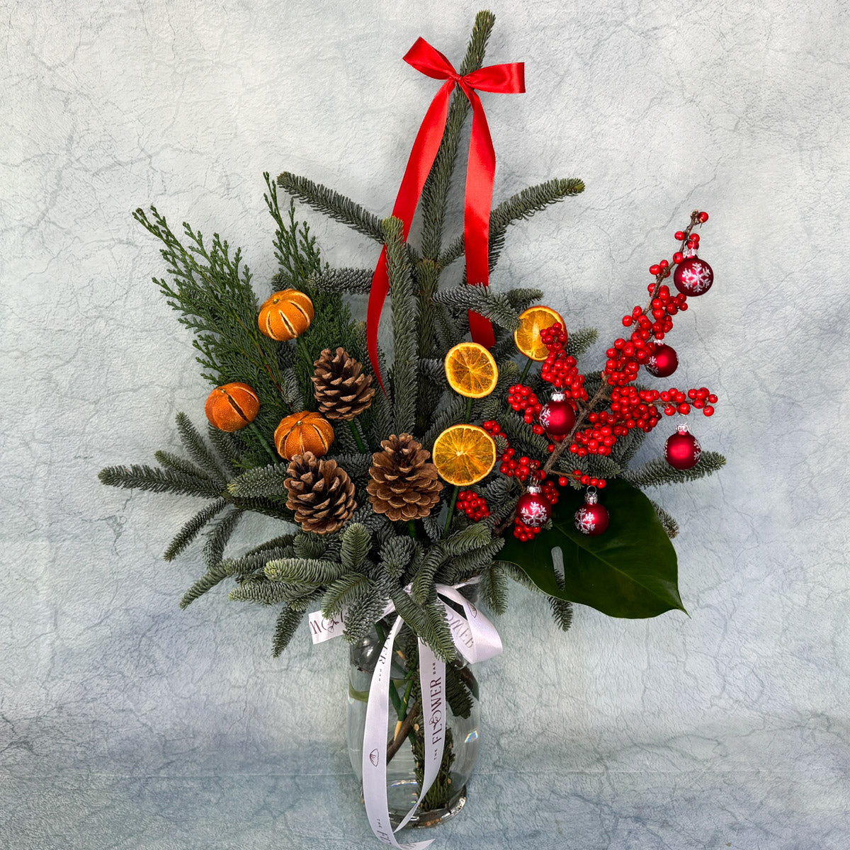 Happy Santa Arrangement