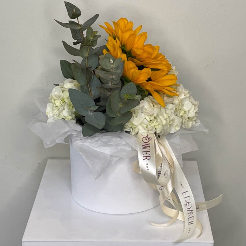 Hydrangea And Sunflower