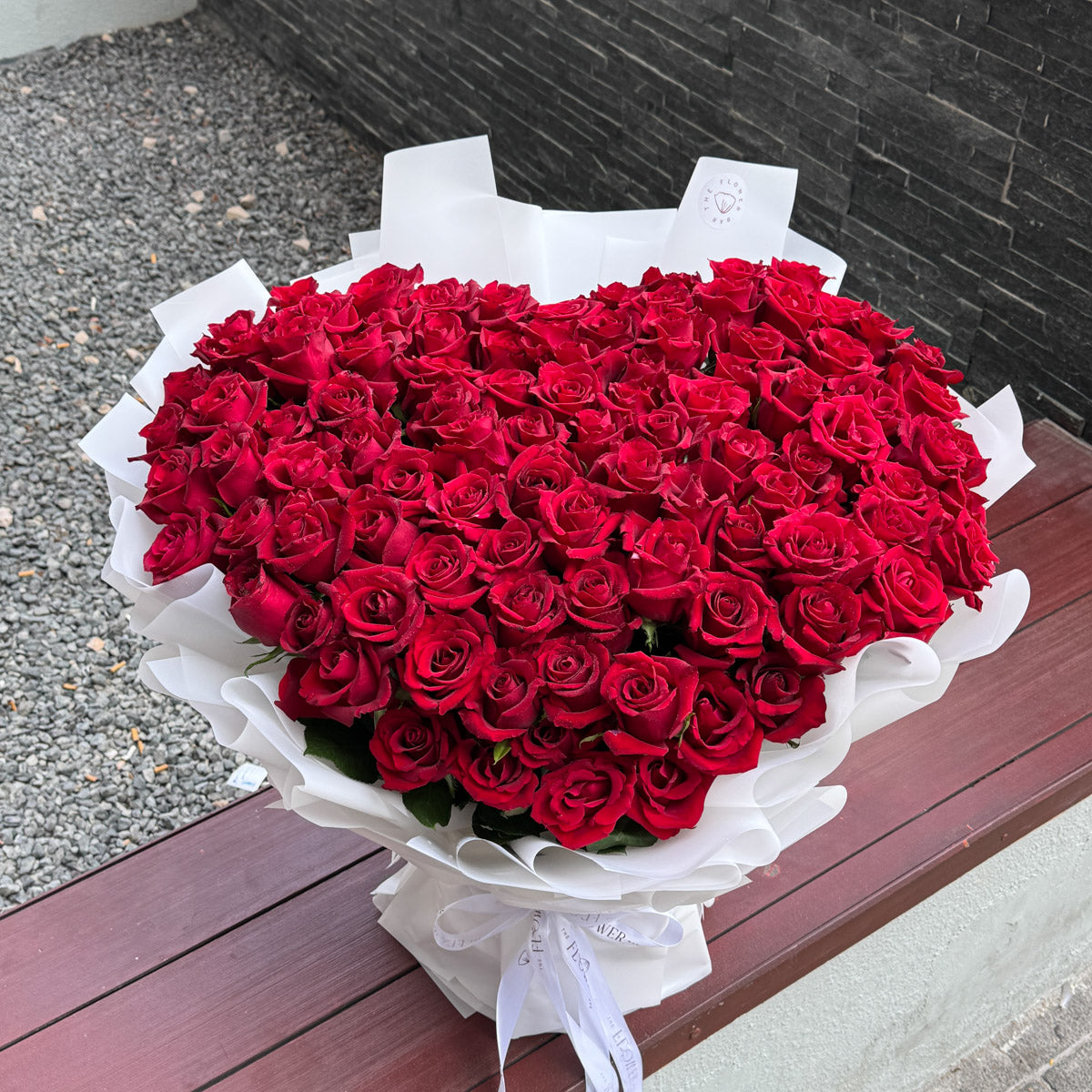 101 Red Heart Bouquet