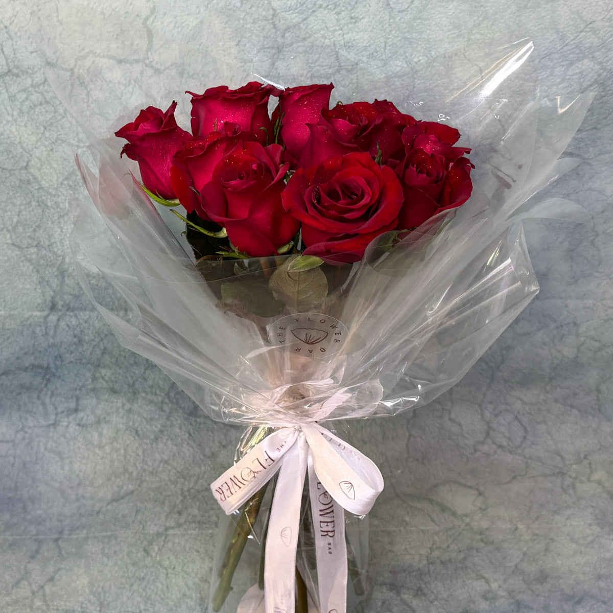 Монобукет из красных роз