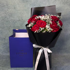 Spray Rose with Gypsophila Bouquet