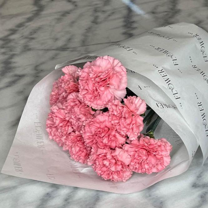 Ten Pink Carnations