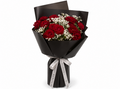 Spray Rose with Gypsophila Bouquet